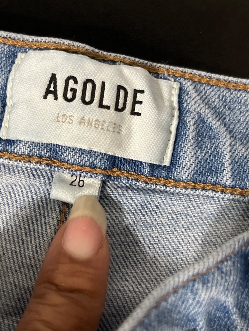 AGOLDE Kye Straight Leg Jeans 26 - Picture 8 of 12